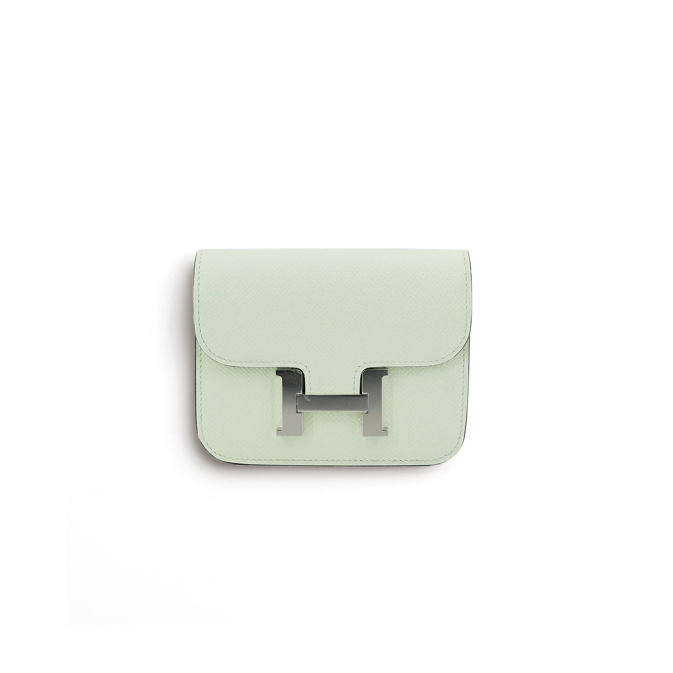 H**mes master constance slim wallet epsom h082080ck0s(12.4*10.2*3cm)